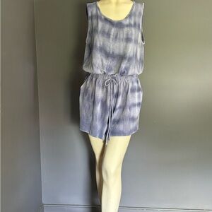 Tie-Dye Sleeveless Romper